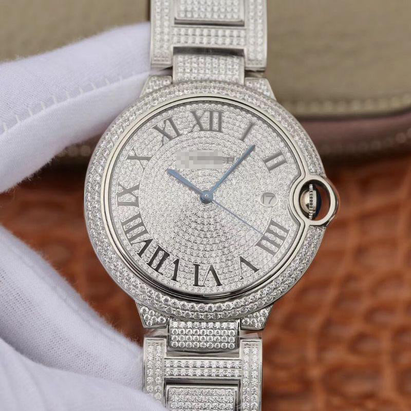 BALLON BLEU DE WE9009Z3 42MM TW FACTORY SILVER DIAMOND DIAL